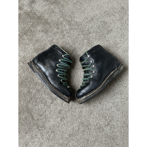RARE Vintage Mens Boots 1954 Humanic Austria Ski Boots Kitzbuhel Size 6.5 US